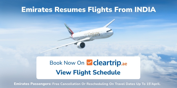 Emirates — Free Cancellation on Travel Dates Up to 15th April